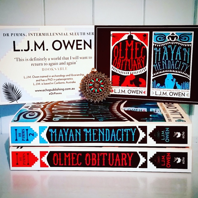 Book covers for Owen's #DrPimms series